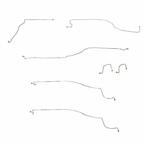 03-04 Chevy Silverado 1500 Brake Line & Hose Kit 2WD Reg Cab_Short Bed